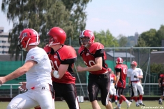 Sommer Camp der Jugend Footballer der Marburg Mercenaries 212